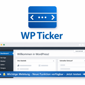 Wordpress-Plugin "Ticker"